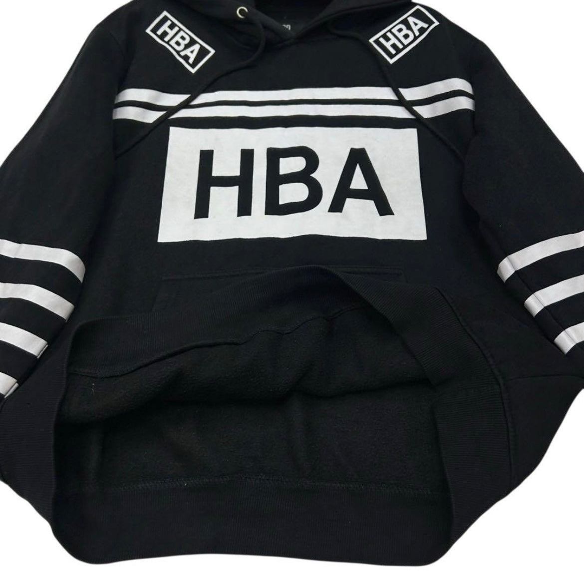 2017SS Hood By Air "Wench Hustler" Graphic Sweater (XL)