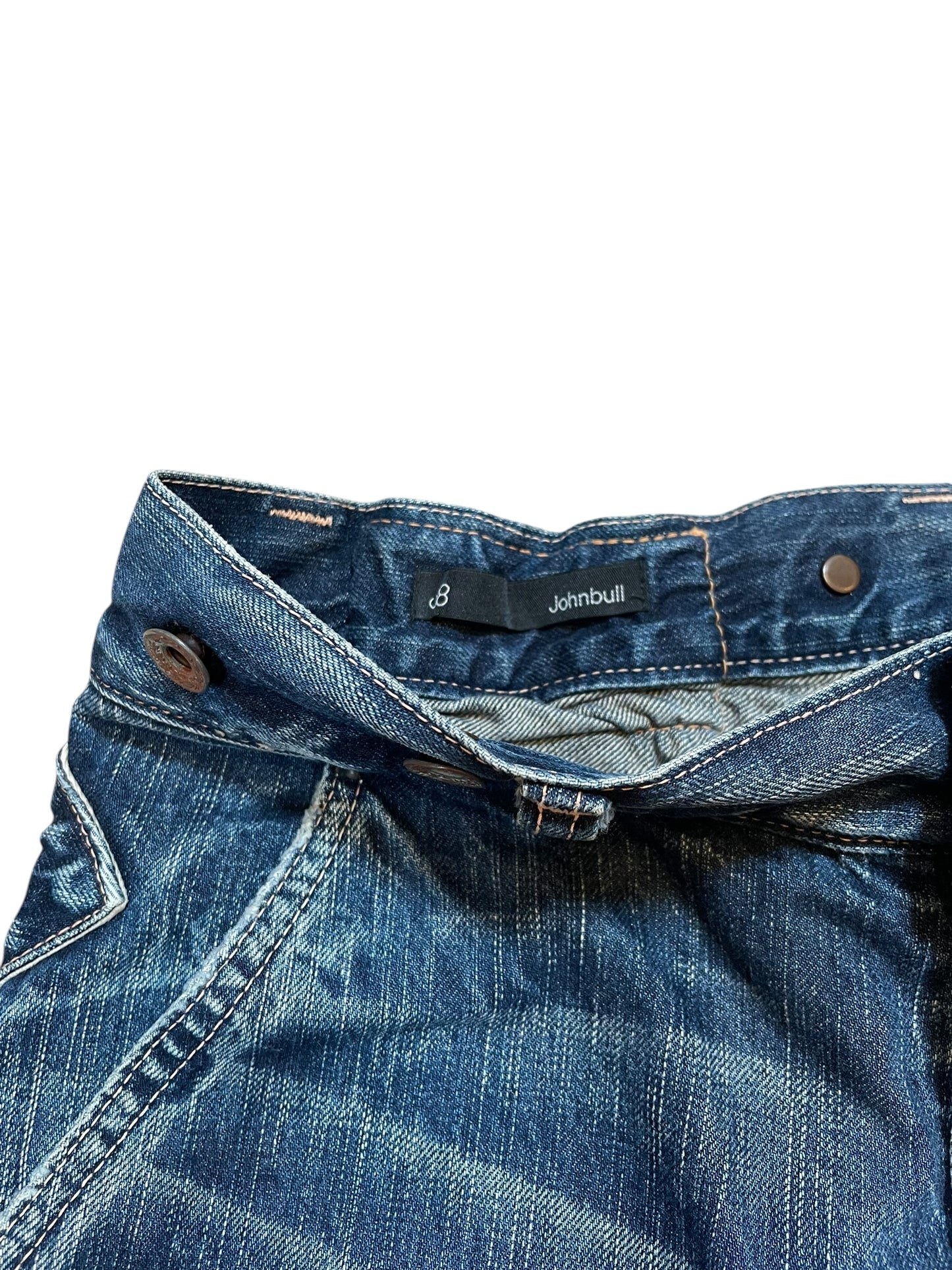 1990s Johnbull Buckle-back Faded Denim (28x32)