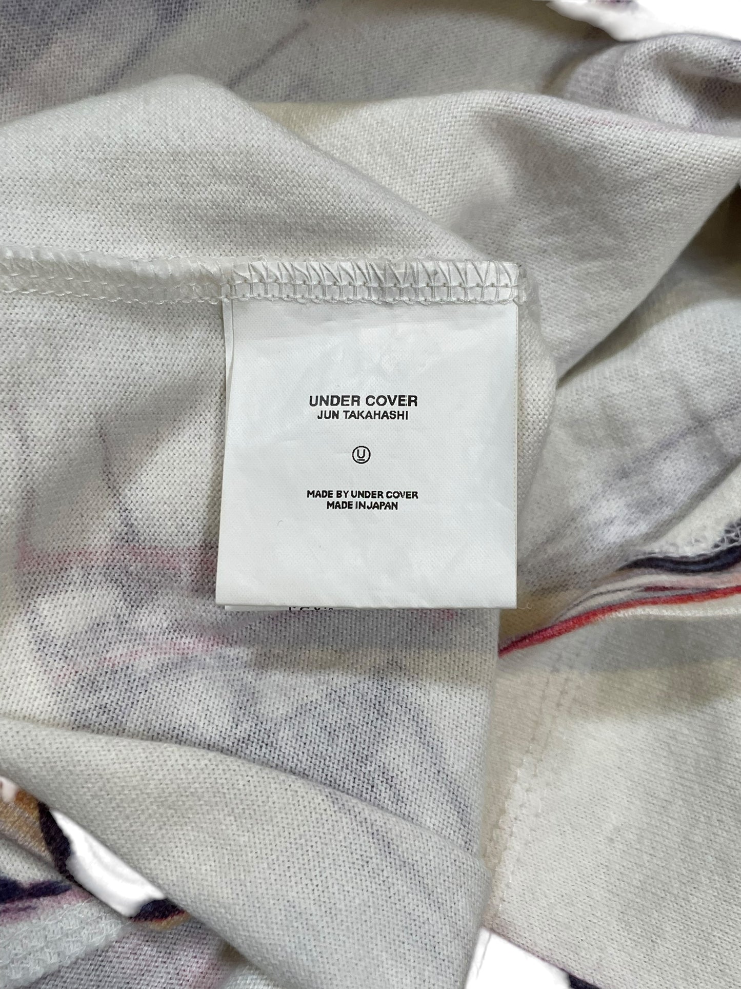 2002SS Undercover “Illusion of Haze” All-Over Car Graphic T-Shirt (M)