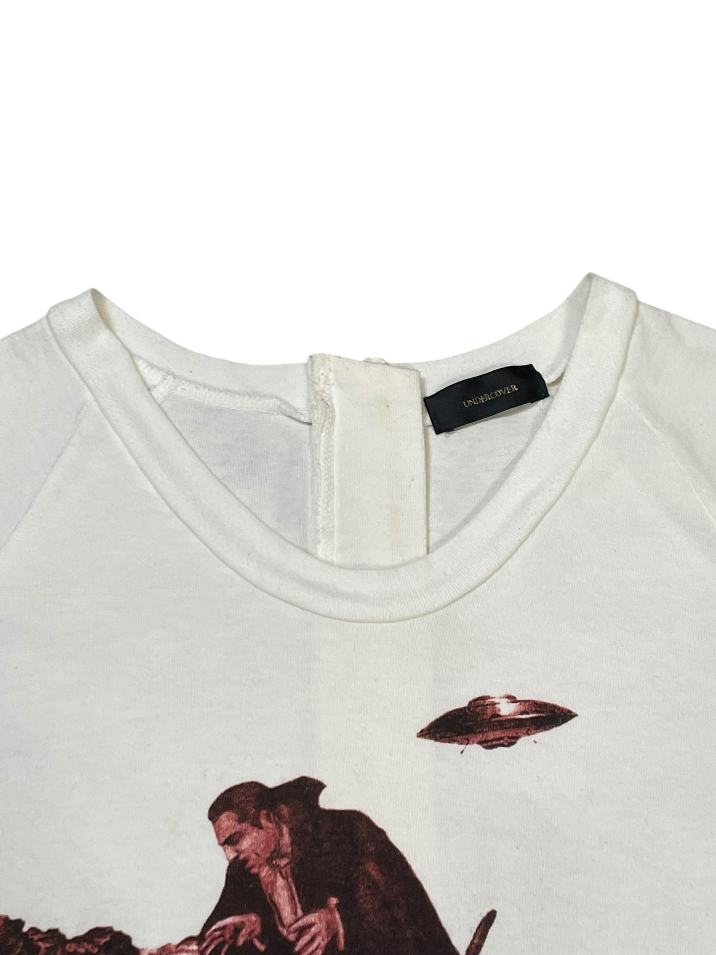 2014FW Undercover “Dracula/UFO” Graphic Tee w/ Full Back Zipper (S)