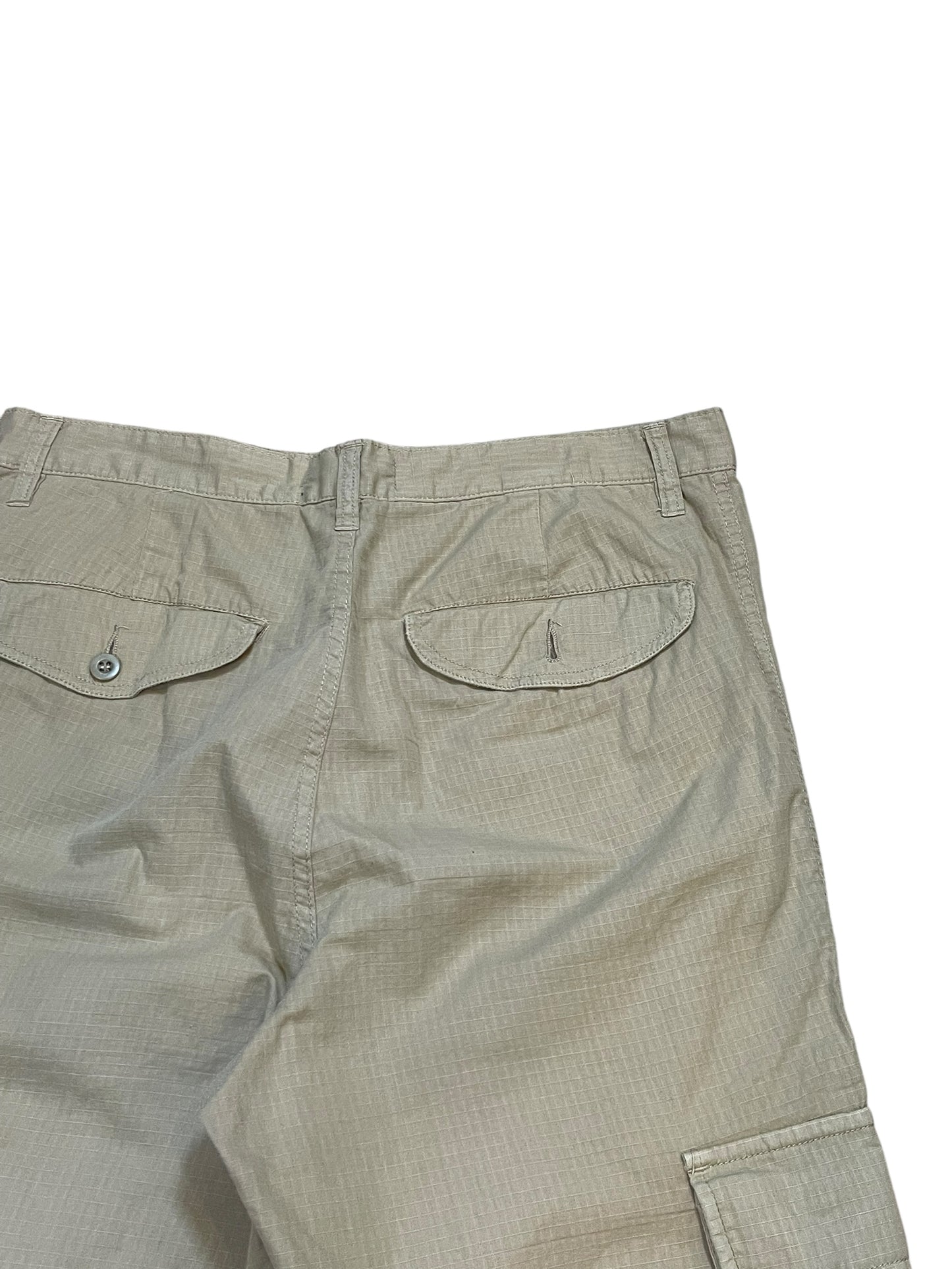 Cabane de Zucca Ripstop Utility Cargo Shorts (31in)