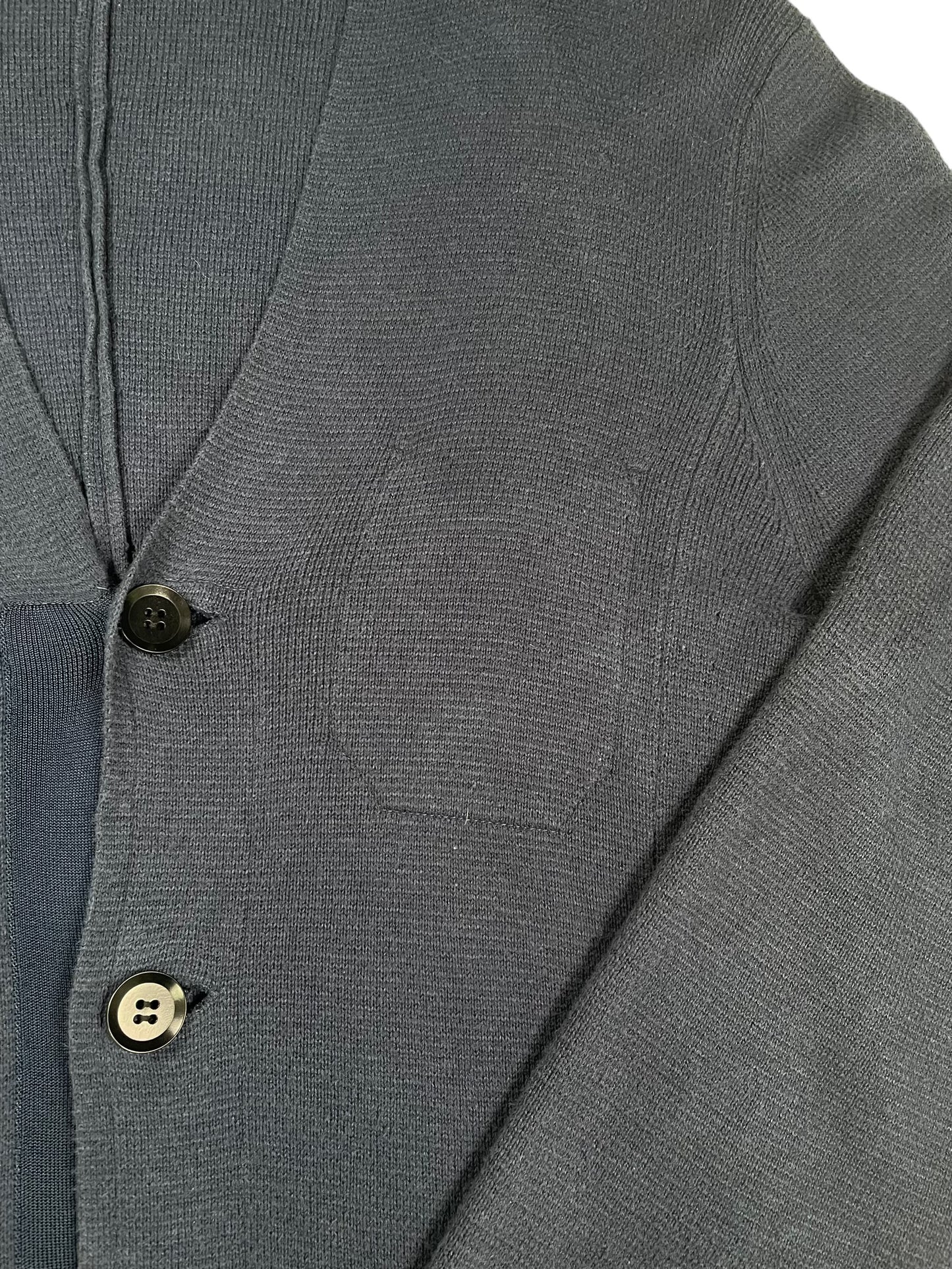 1990s Yohji Yamamoto Elongated Button-up Cardigan (L)