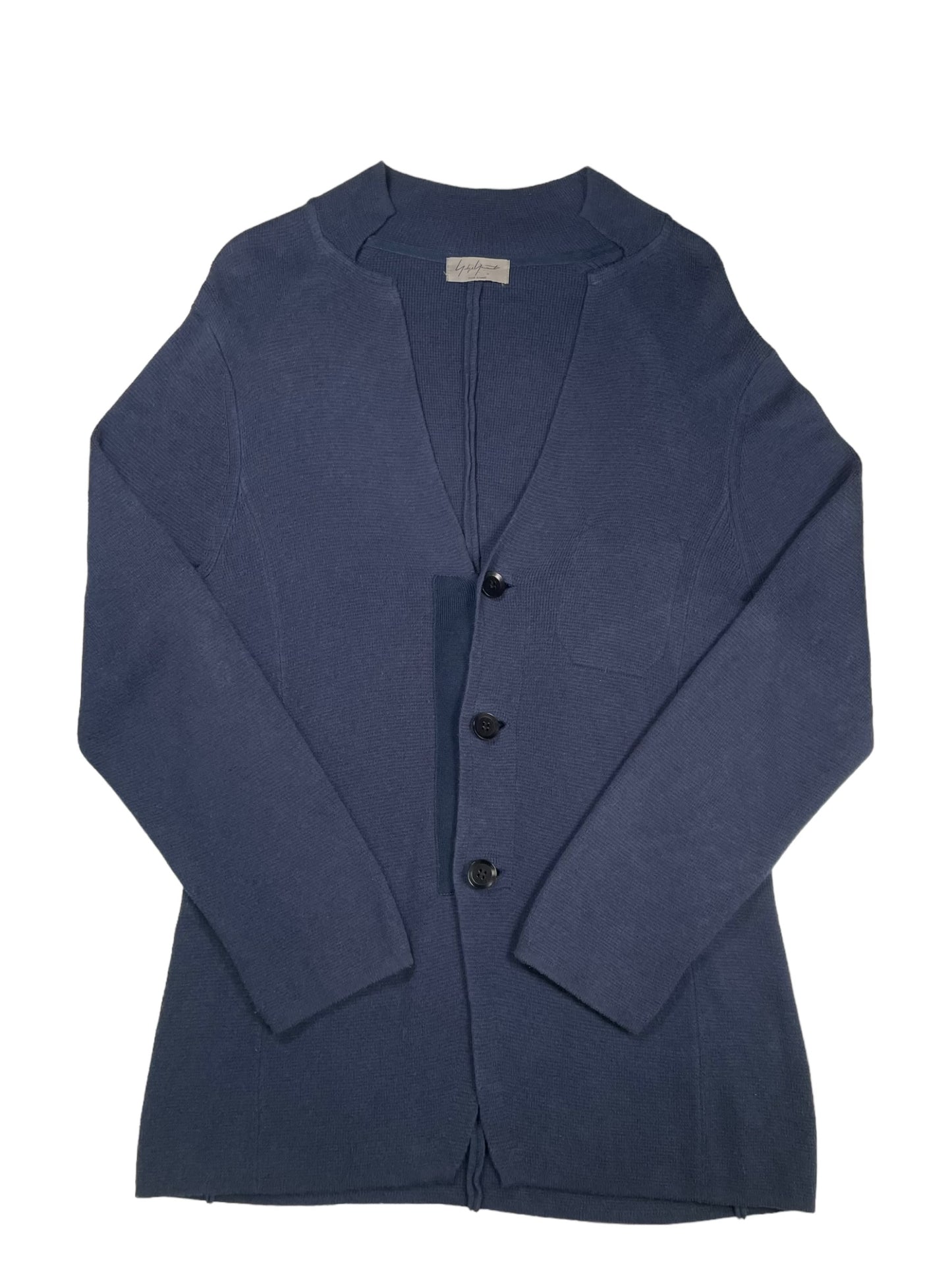 1990s Yohji Yamamoto Elongated Button-up Cardigan (L)