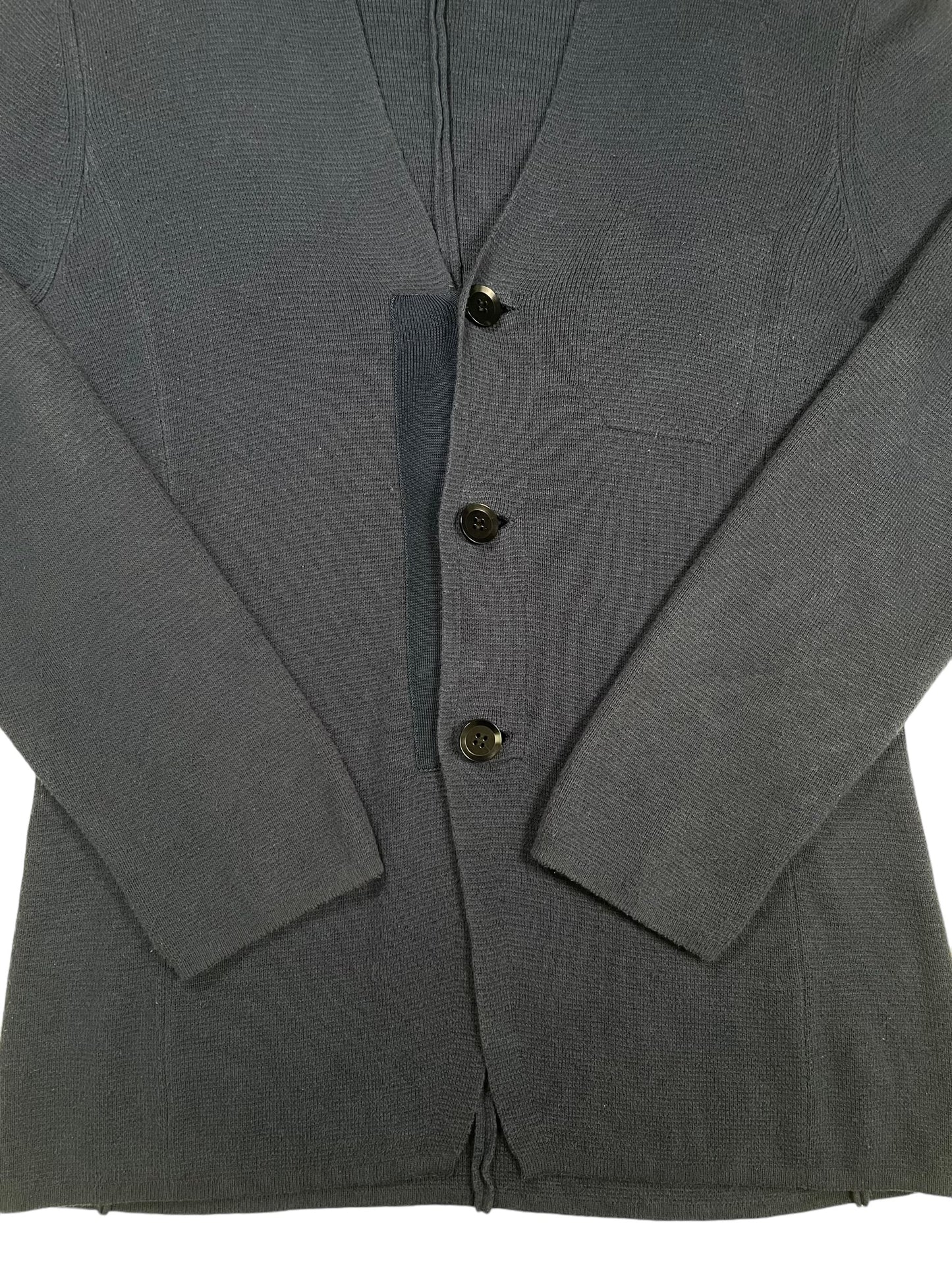 1990s Yohji Yamamoto Elongated Button-up Cardigan (L)