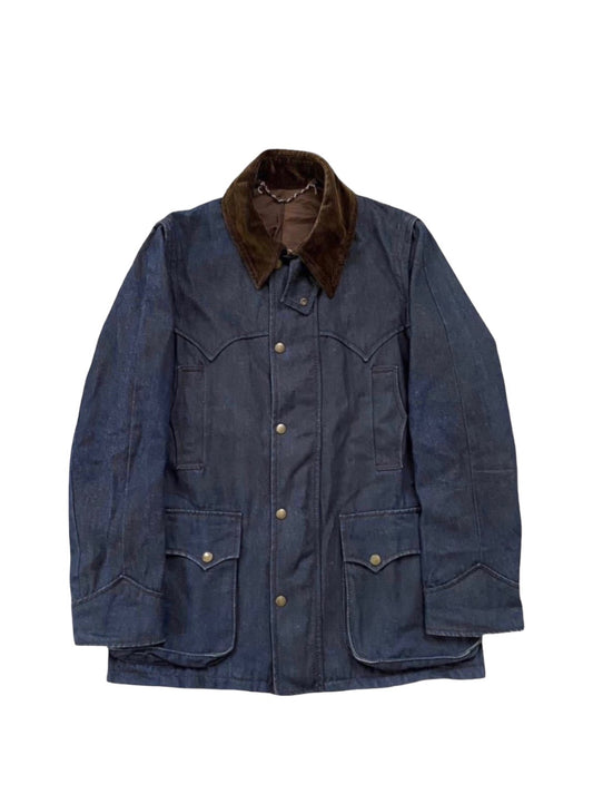 2002AW Number (N)ine “Nowhereman” George Harrison Millerain Waxed Denim Hunting Jacket (L)