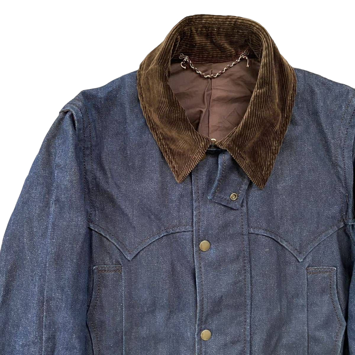 2002AW Number (N)ine “Nowhereman” George Harrison Millerain Waxed Denim Hunting Jacket (L)