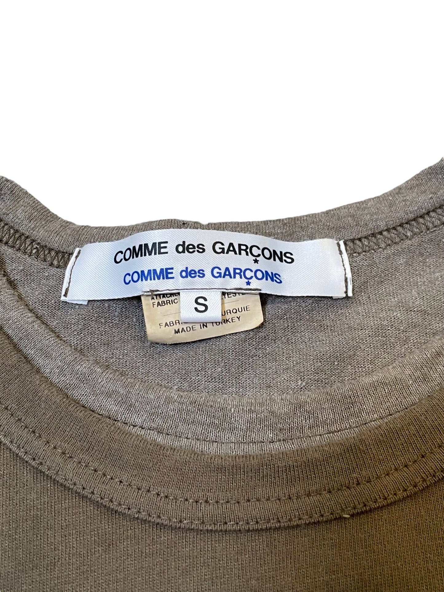 2012SS Comme des Garçons”Cutout” Double T-shirt (M)