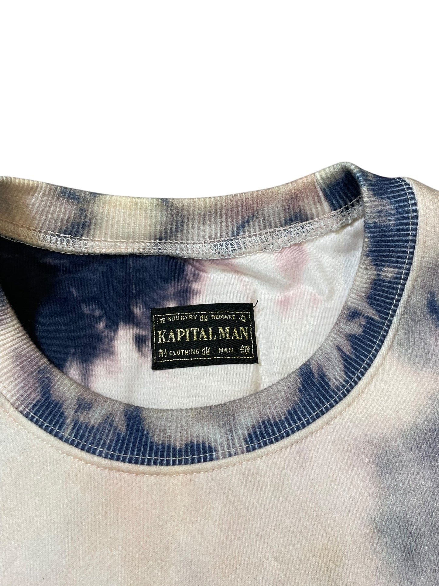 2010’s Kapital Kountry Remake Hybird “Virgin Mary” Tie-Dye Crewneck (M)