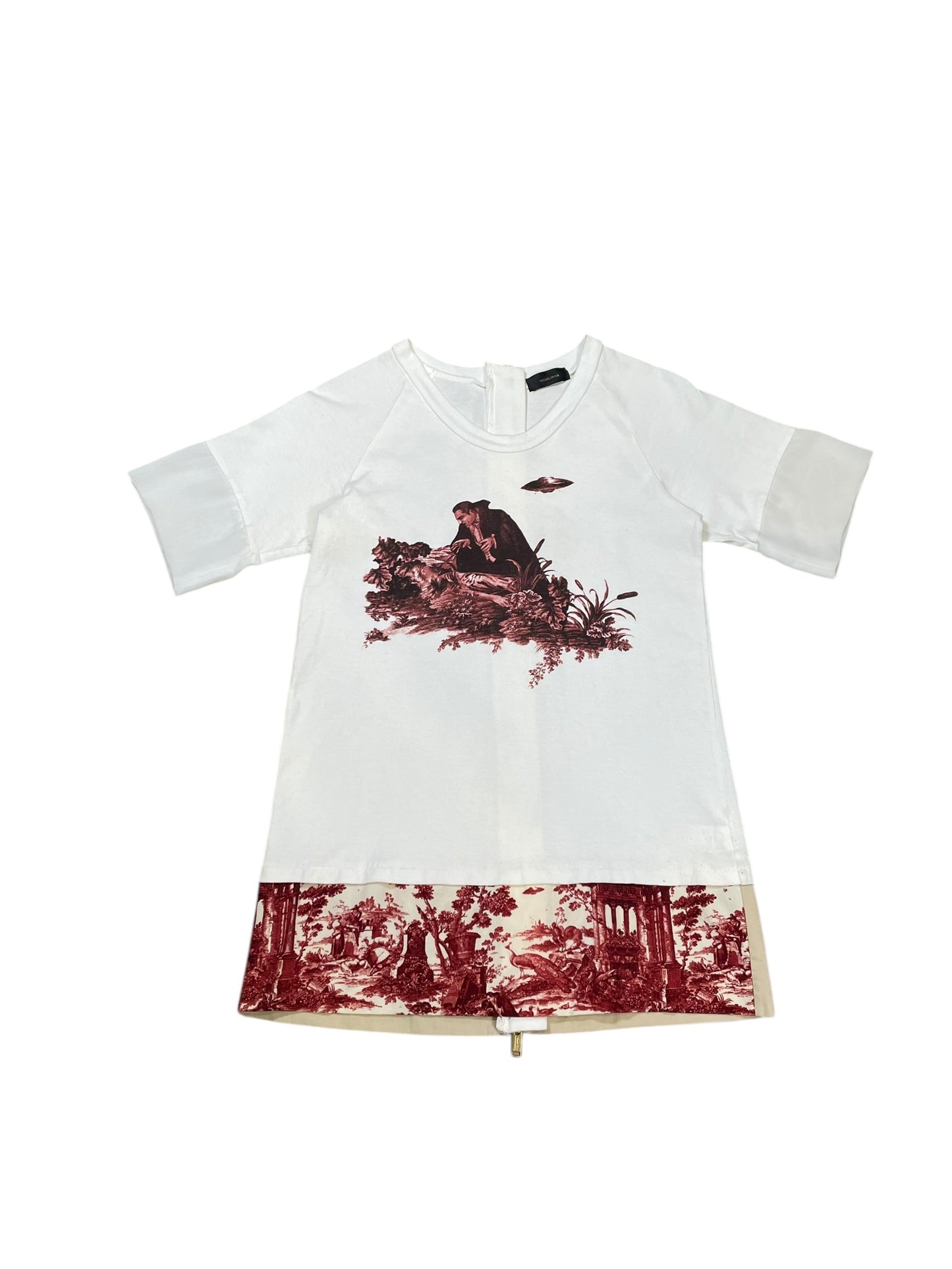 2014FW Undercover “Dracula/UFO” Graphic Tee w/ Full Back Zipper (S)