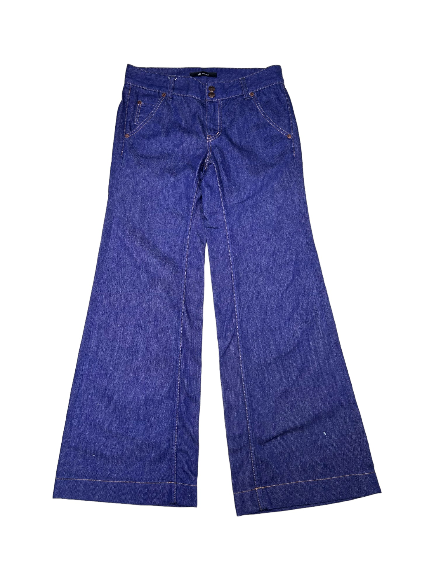 Johnbull Sample Wide Leg Indigo Blue Jeans  (29x31)