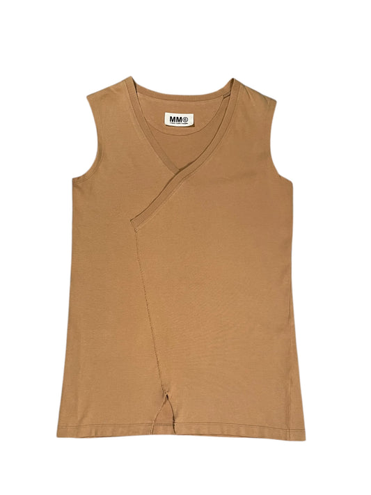 2010's MM6 Deconstructed Asymmetrical Tank Top (L)