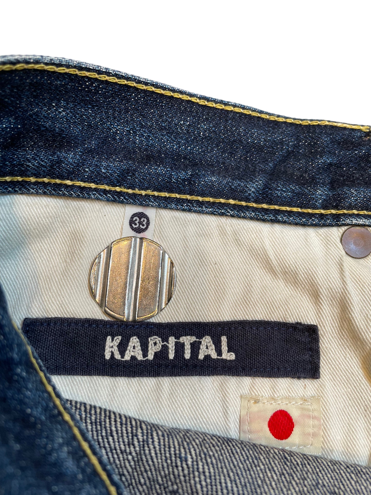 2000’s Kapital Raw Denim Selvedge  Shorts (31in)