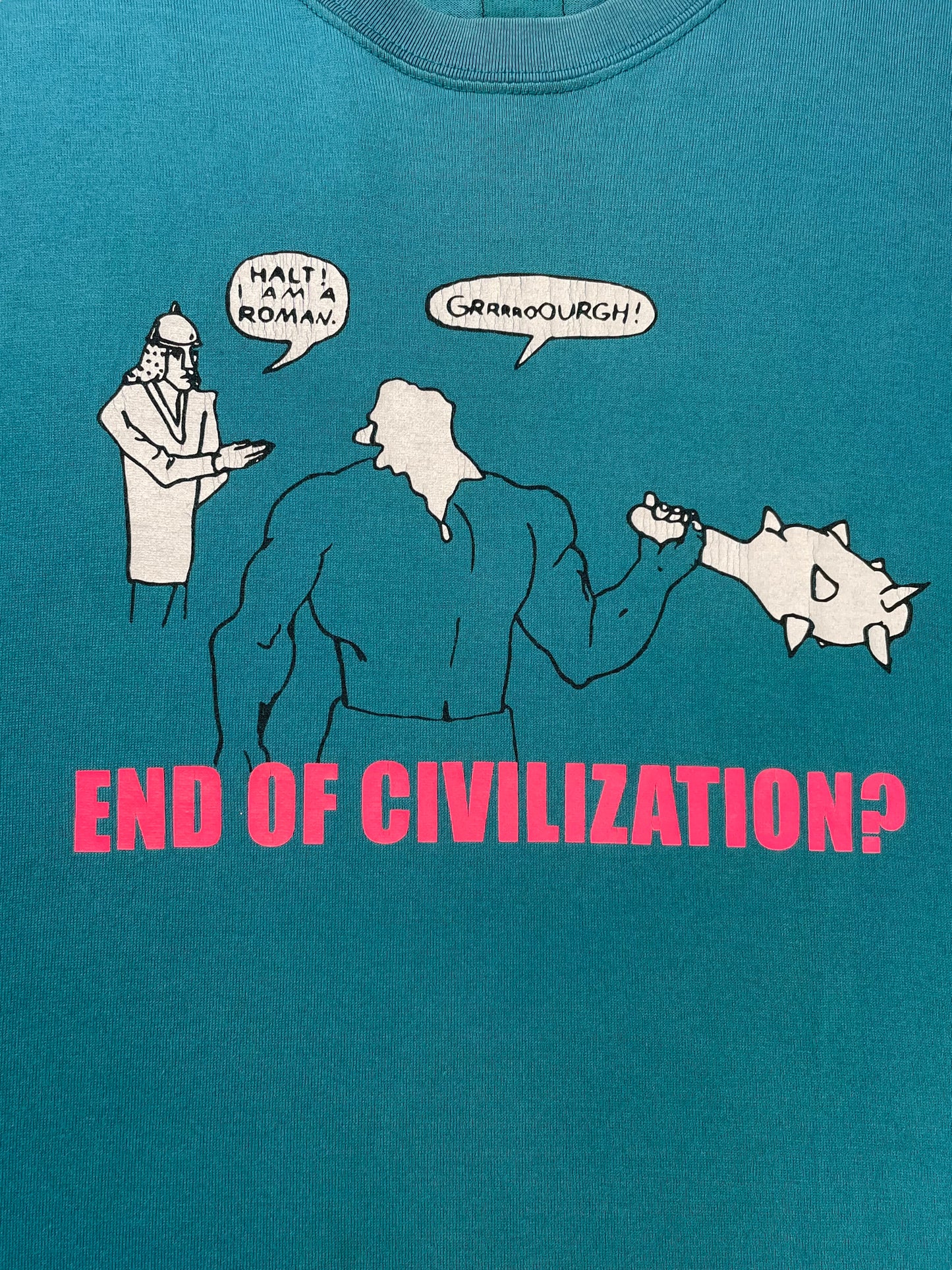 2001AW D.A.V.F Undercover “End of Civilization” T-shirt (L)