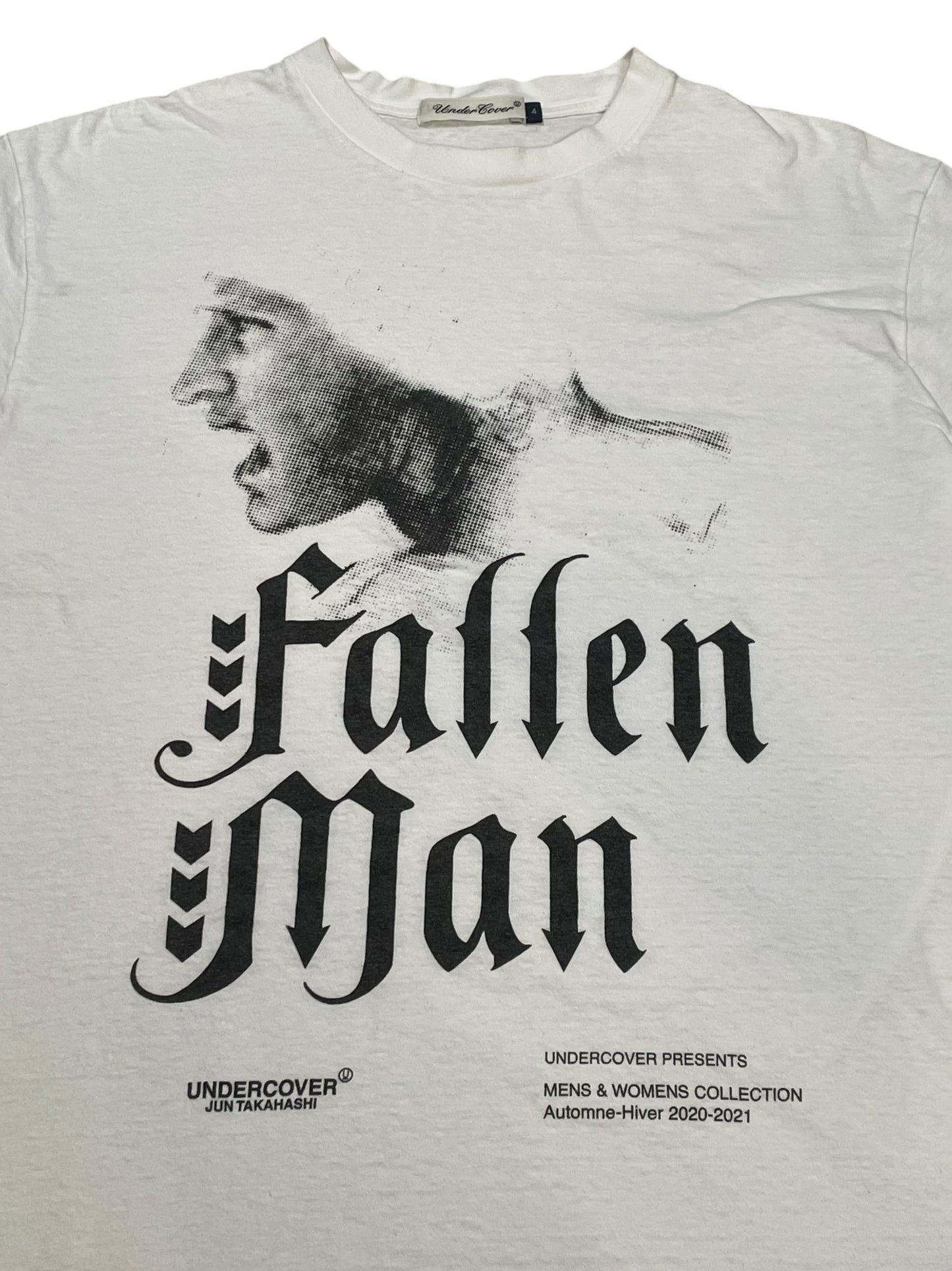 2020AW Undercover “Fallen Man” Graphic Tee (XL)
