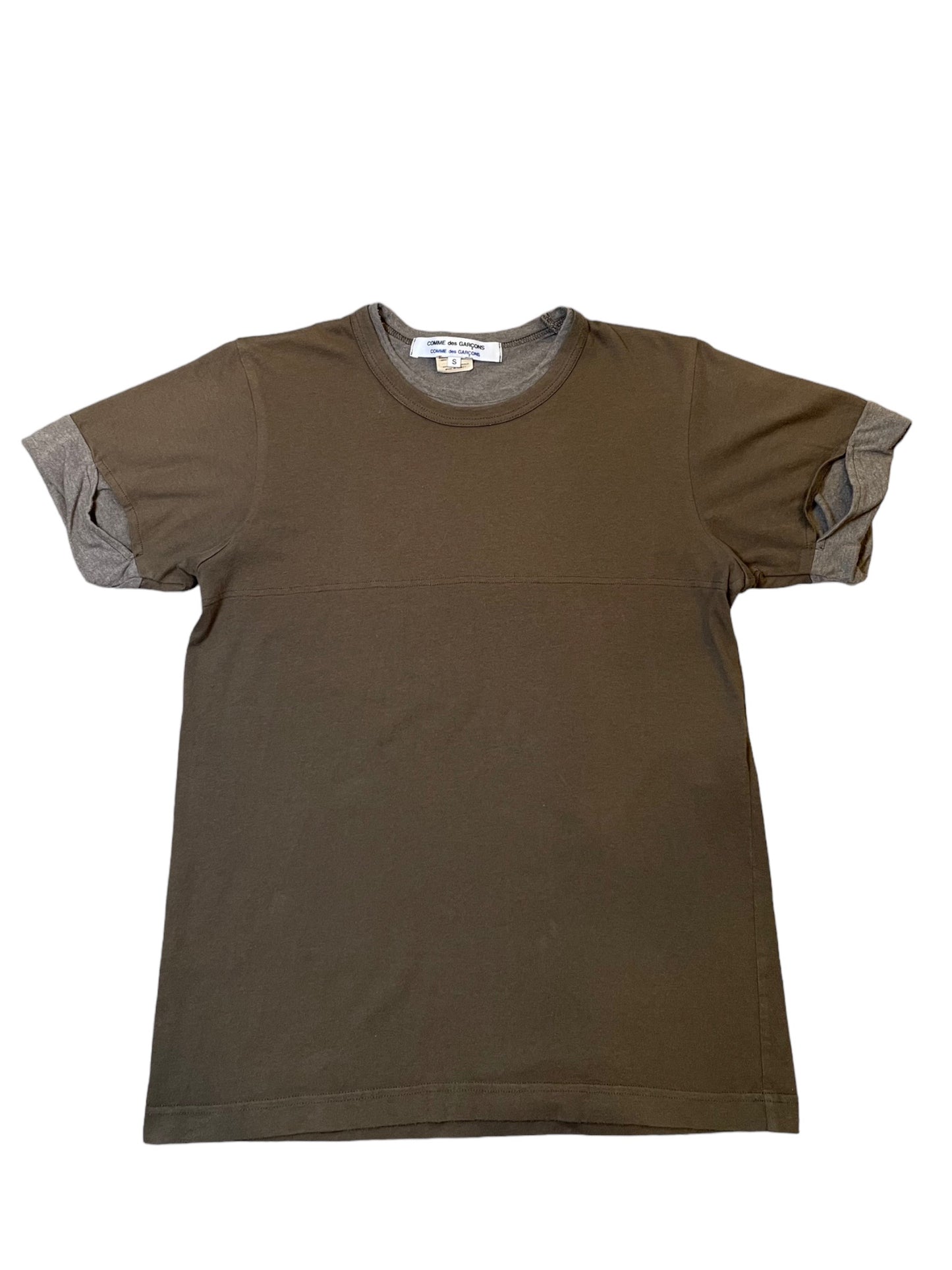 2012SS Comme des Garçons”Cutout” Double T-shirt (M)