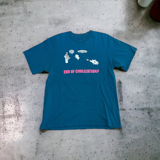 (L) 2001 D.A.V.F Undercover End of Civilization T-shirt