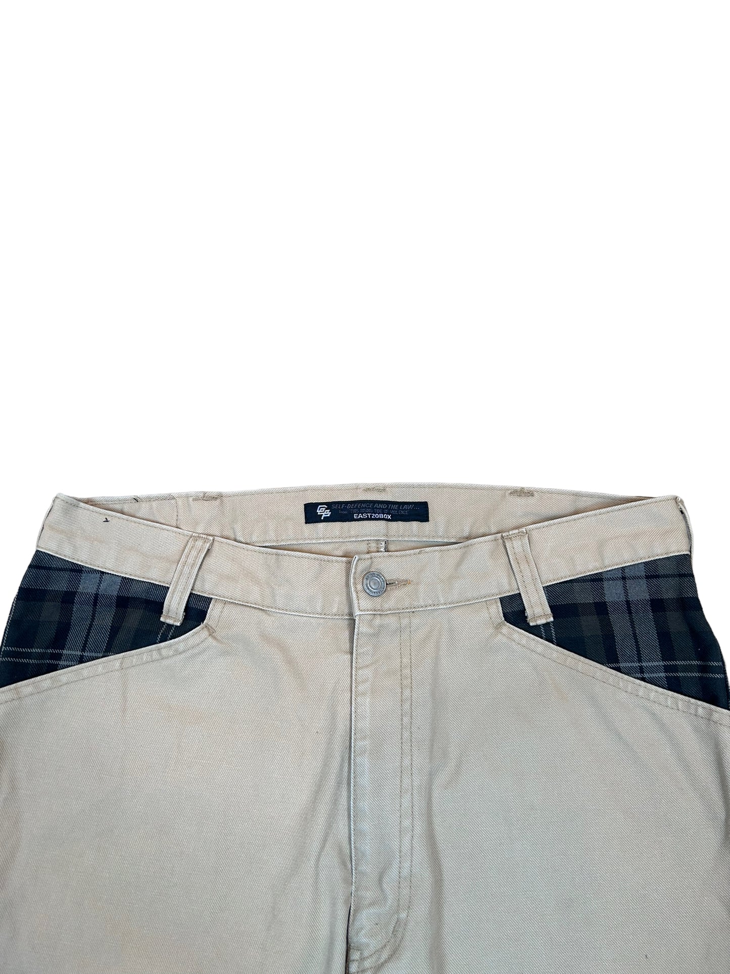 ETBX Japan Flannel Hybrid Cargo Pants (33x30)