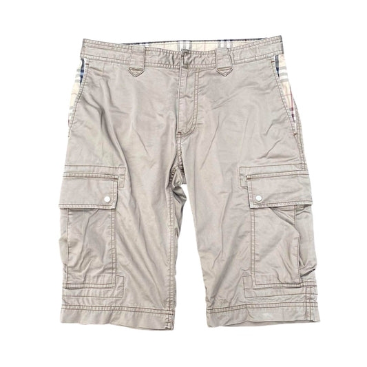 Burberry Black Label Side Pocket Cargo Shorts Nova Check (30in)