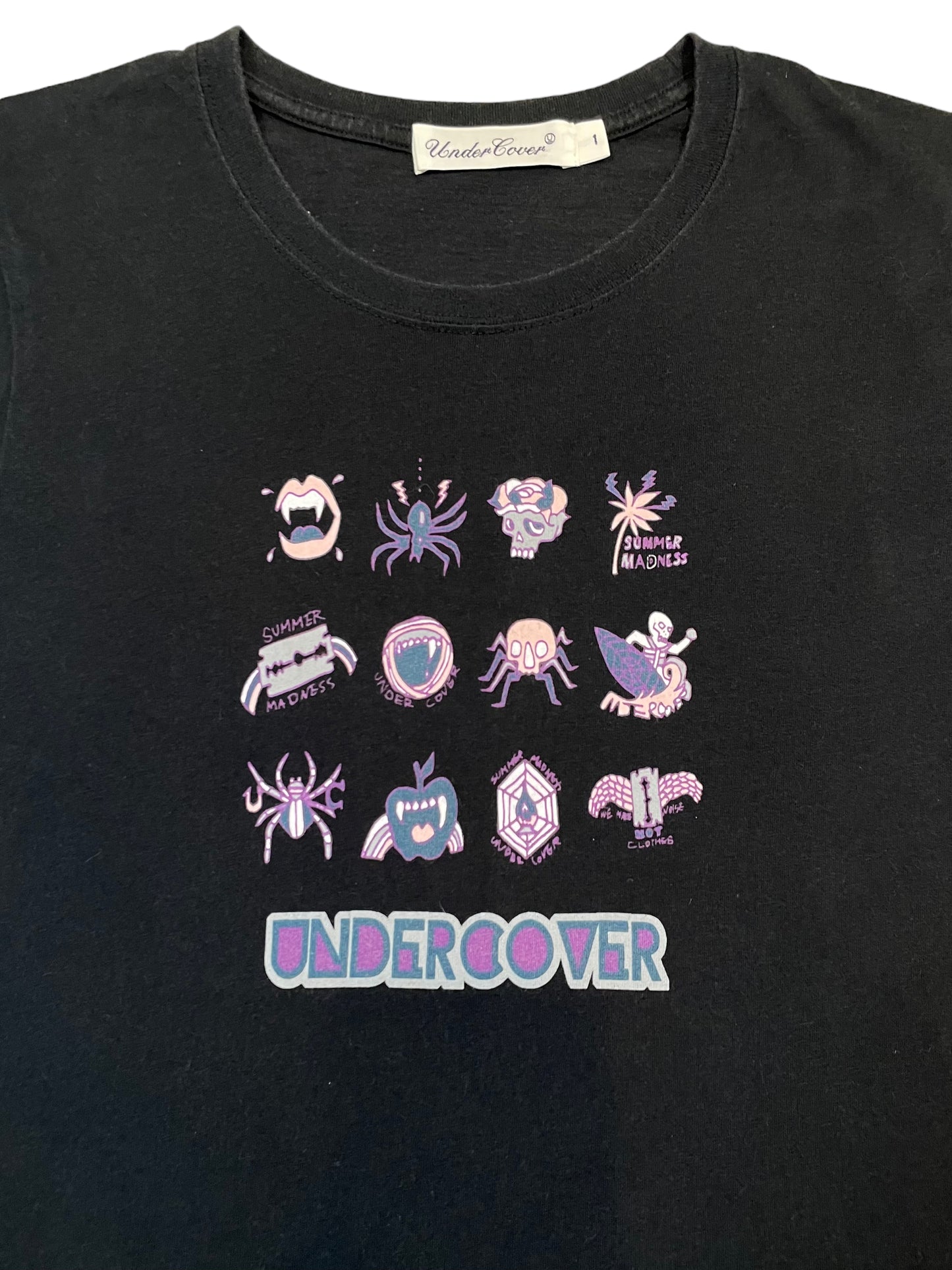 2008SS Undercover Summer Madness “Flash Sheet” T-Shirt (S)