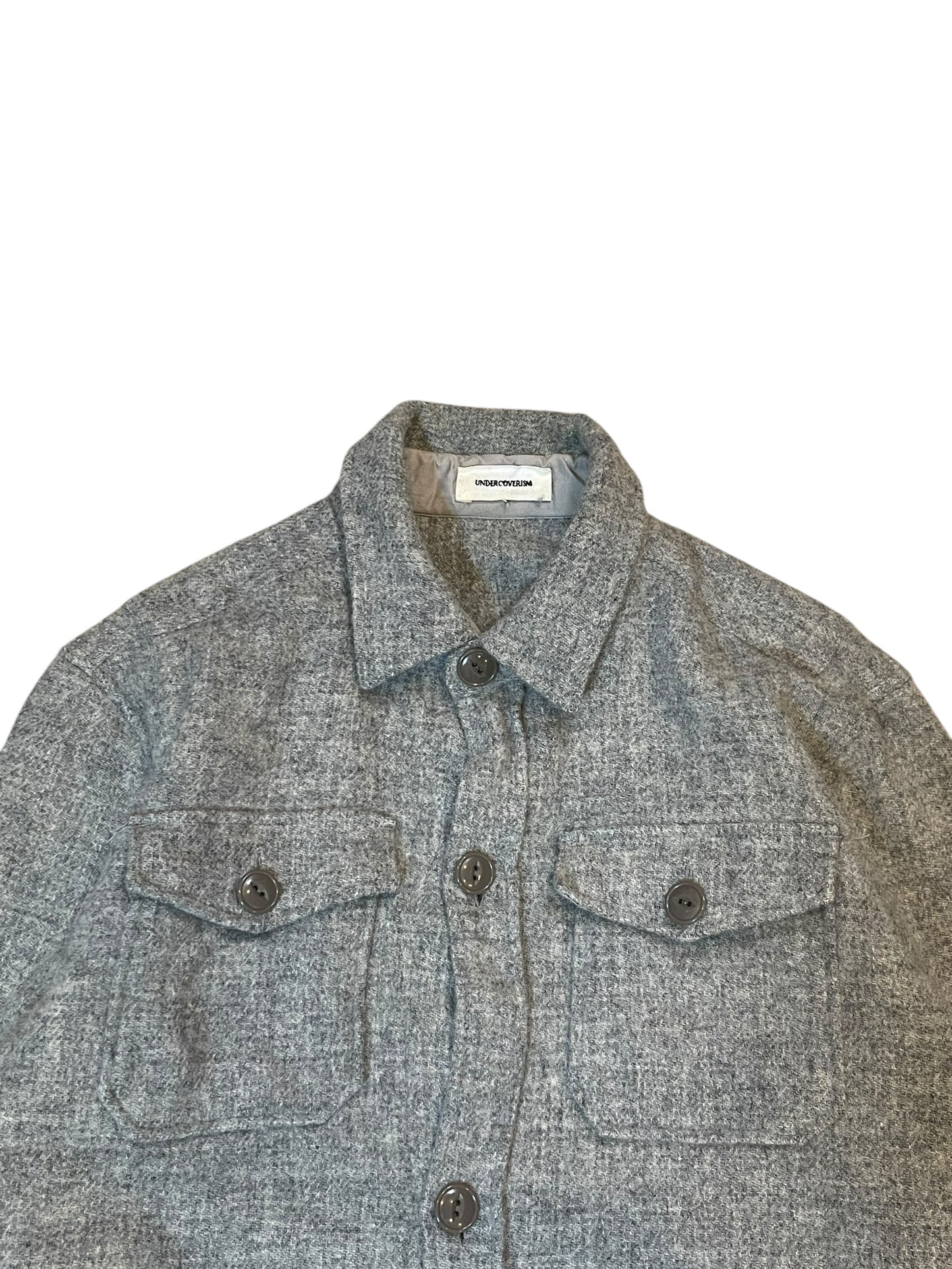 2011AW Undercover Sample “AntiDevil Security” Brushed Cotton Button-Up