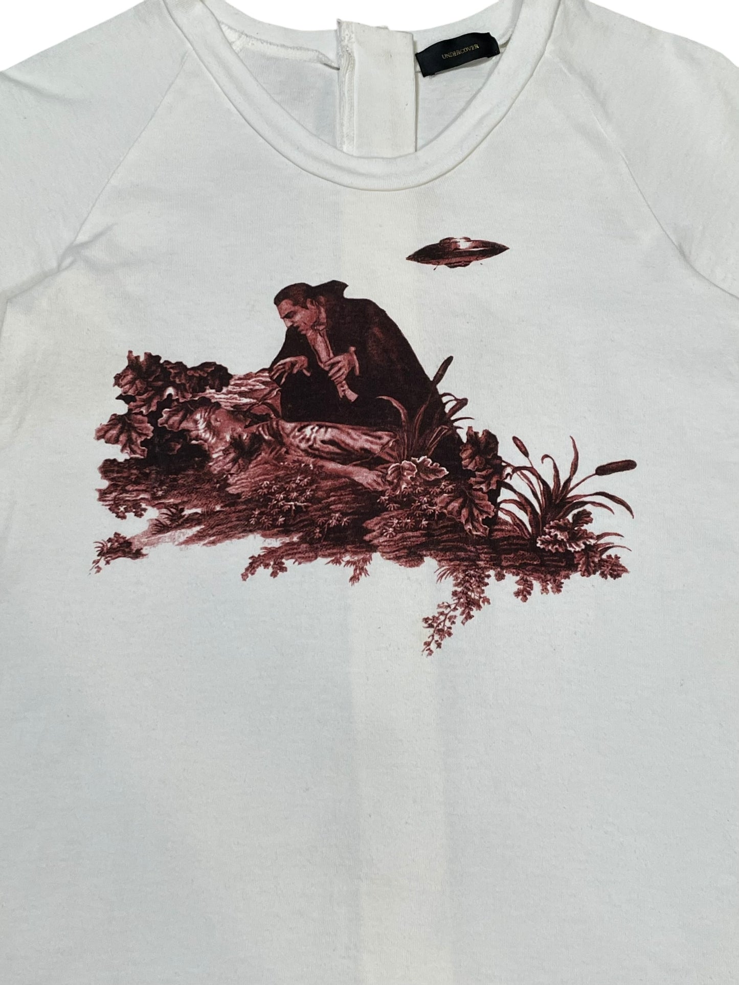 2014FW Undercover “Dracula/UFO” Graphic Tee w/ Full Back Zipper (S)
