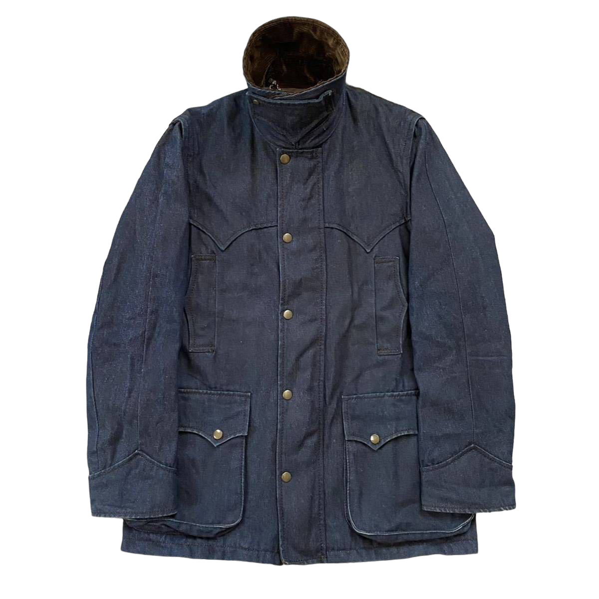 2002AW Number (N)ine “Nowhereman” George Harrison Millerain Waxed Denim Hunting Jacket (L)