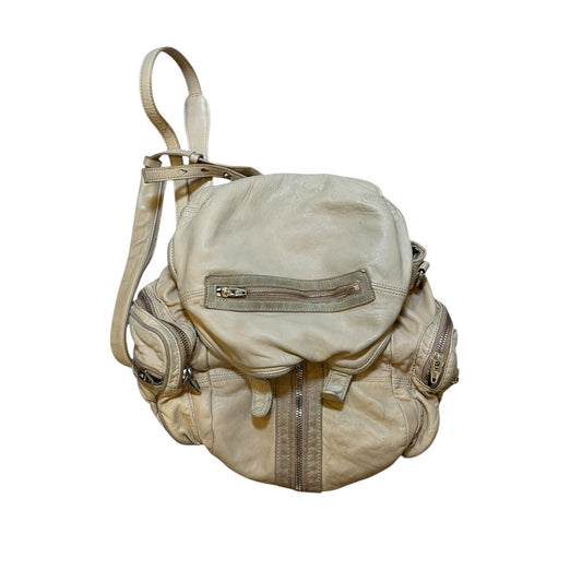 Alexander Wang Marti Beige Leather 3Way Convertible Backpack
