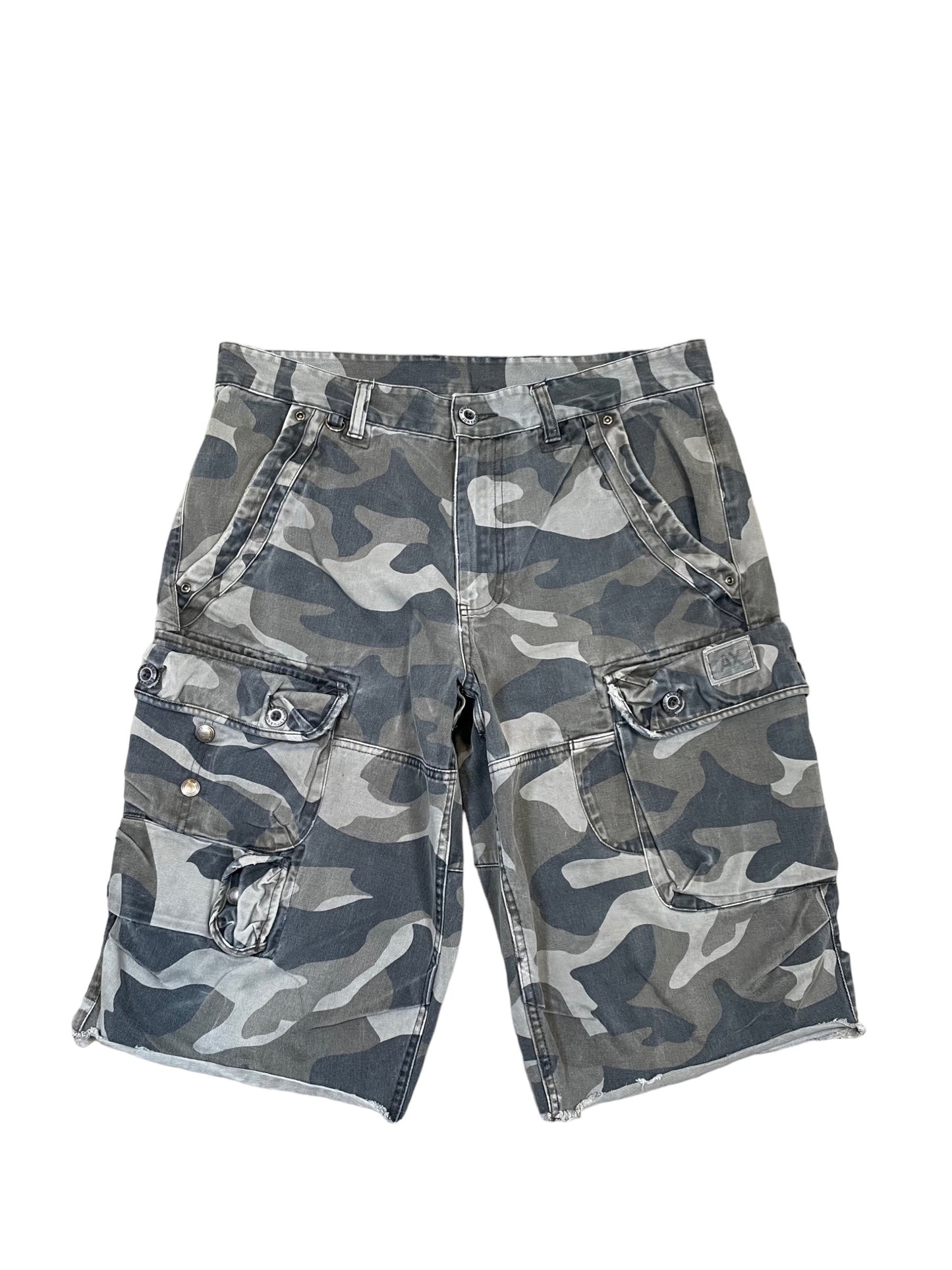 Armani Exchange Camouflage Cargo Shorts (32in)