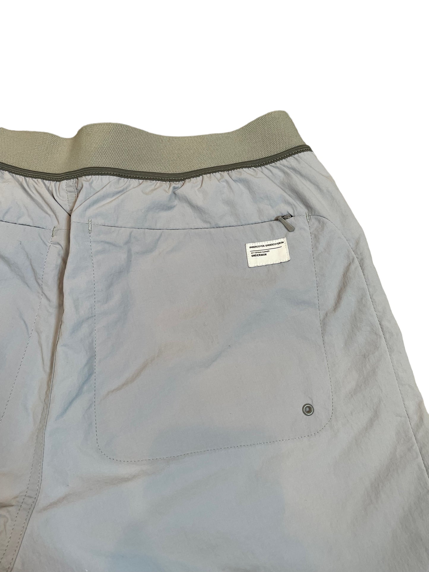 2011SS Undercover Elastic Waist Underman Nylon Shorts (30in)