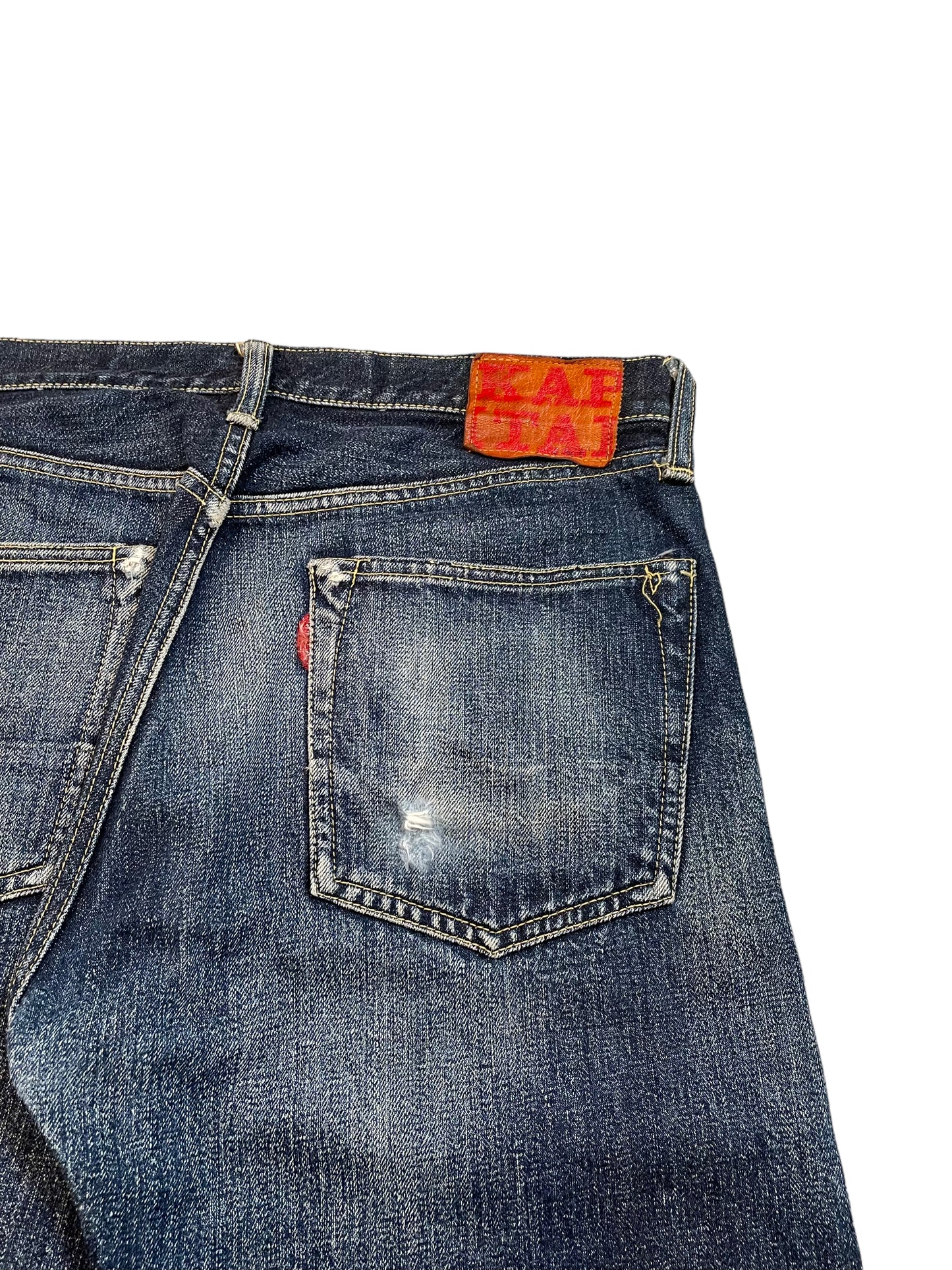 2000’s Kapital Raw Denim Selvedge  Shorts (31in)