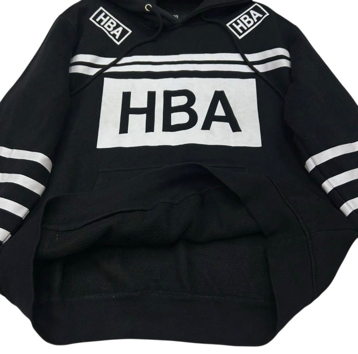 2017SS Hood By Air "Wench Hustler" Graphic Sweater (XL)