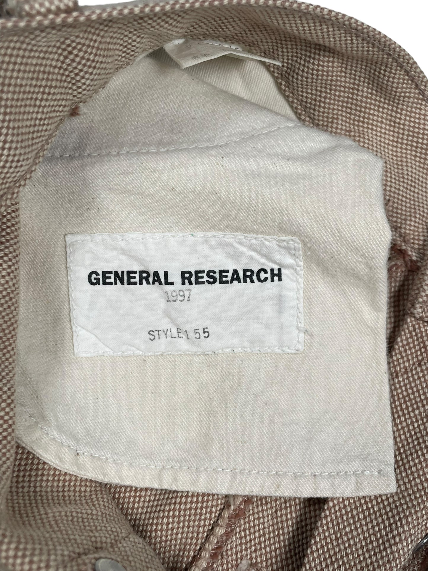 1997 General Research Buckleback Thick Canvas 3/4 Pants (30in)