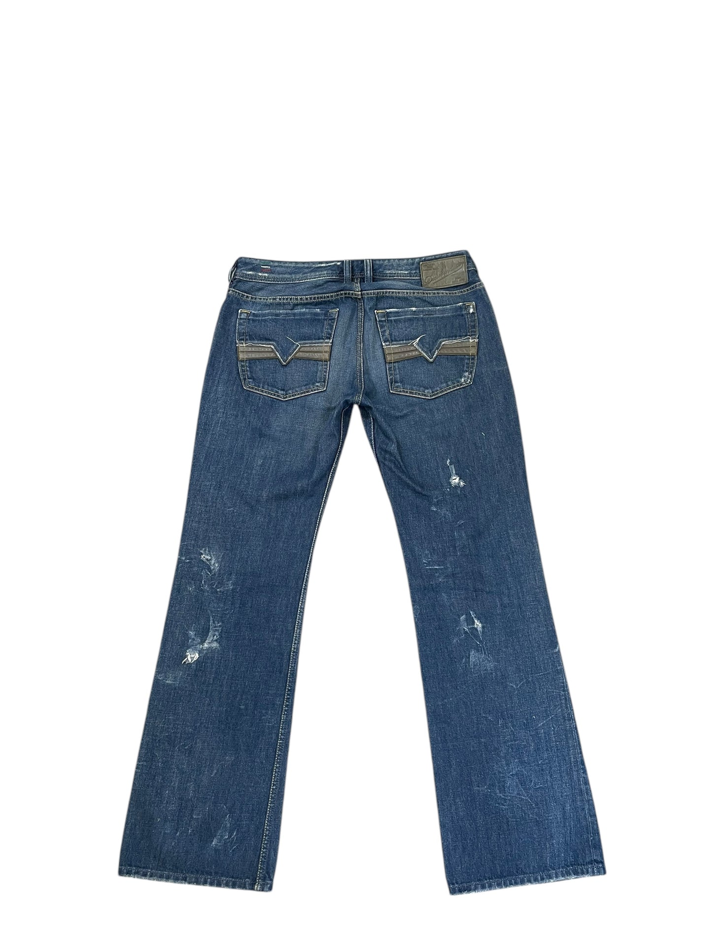 2010s Diesel Zatiny Distressed Jeans (33x32)