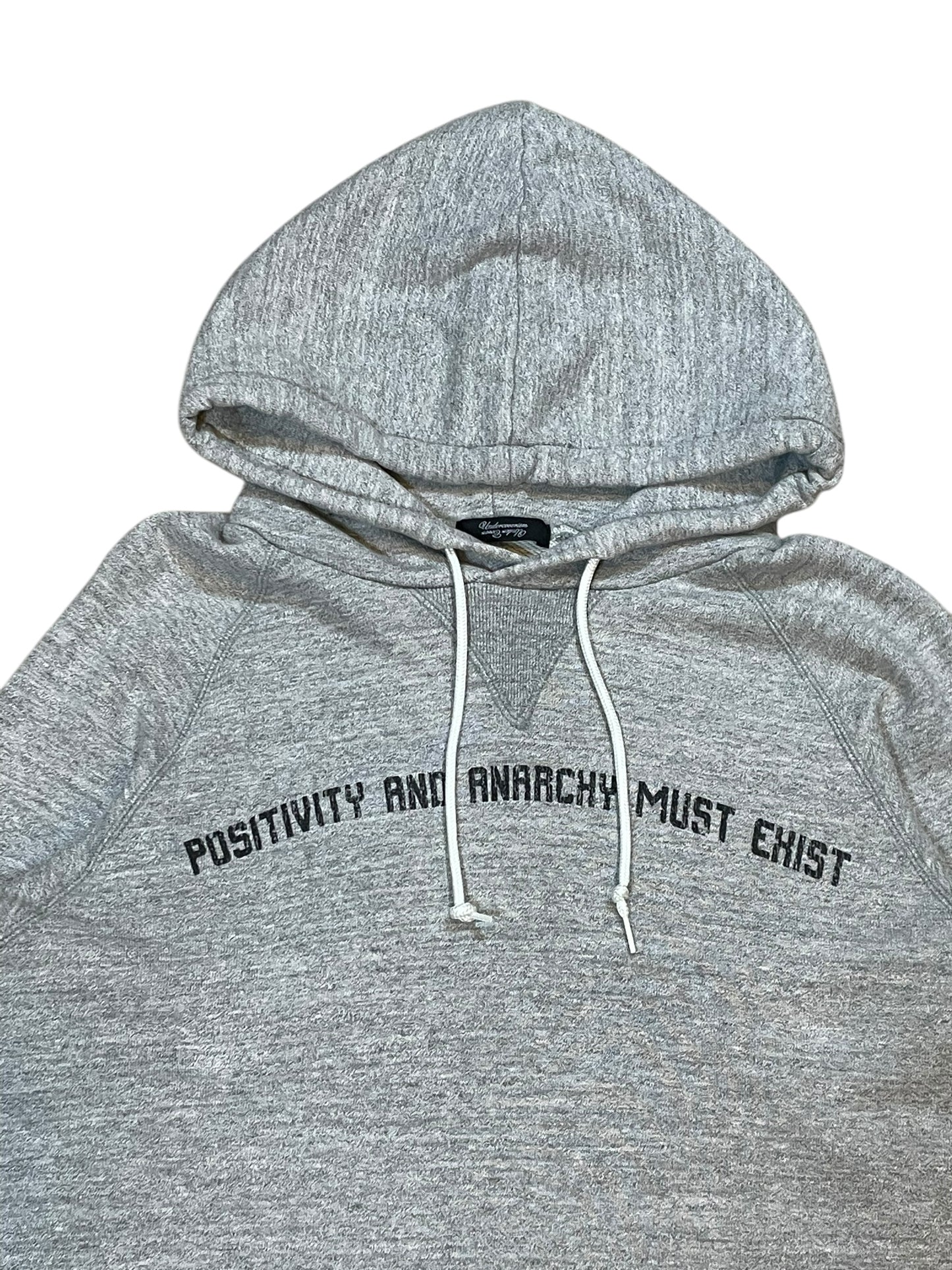 2004SS Undercover “Positivity and Anarchy Must Exist” Hoodie (XL)