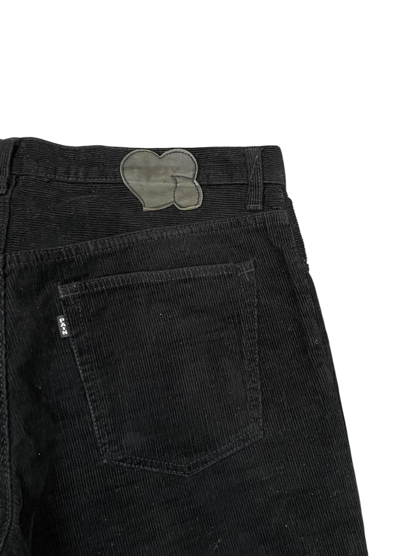 2006AW Number (N)ine Black Corduroy Pants (34x30)