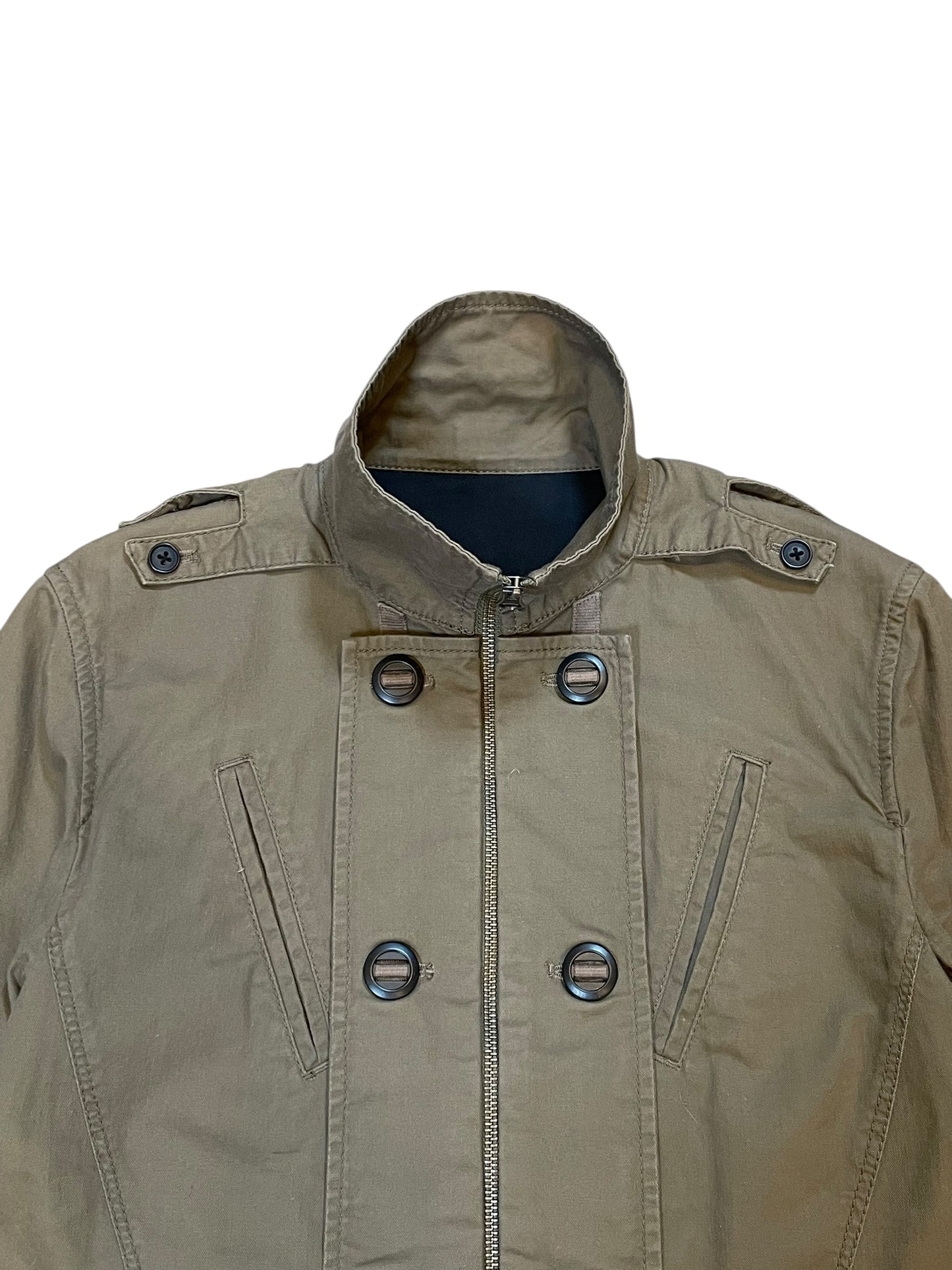 2000s PPFM Double-Breasted Military Jacket (M)