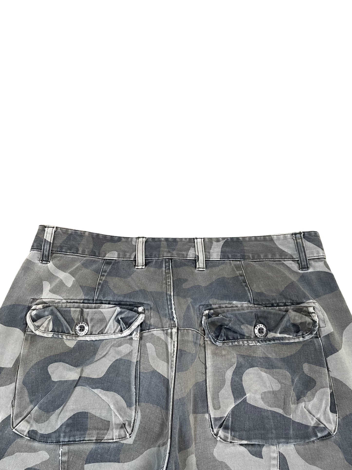 Armani Exchange Camouflage Cargo Shorts (32in)