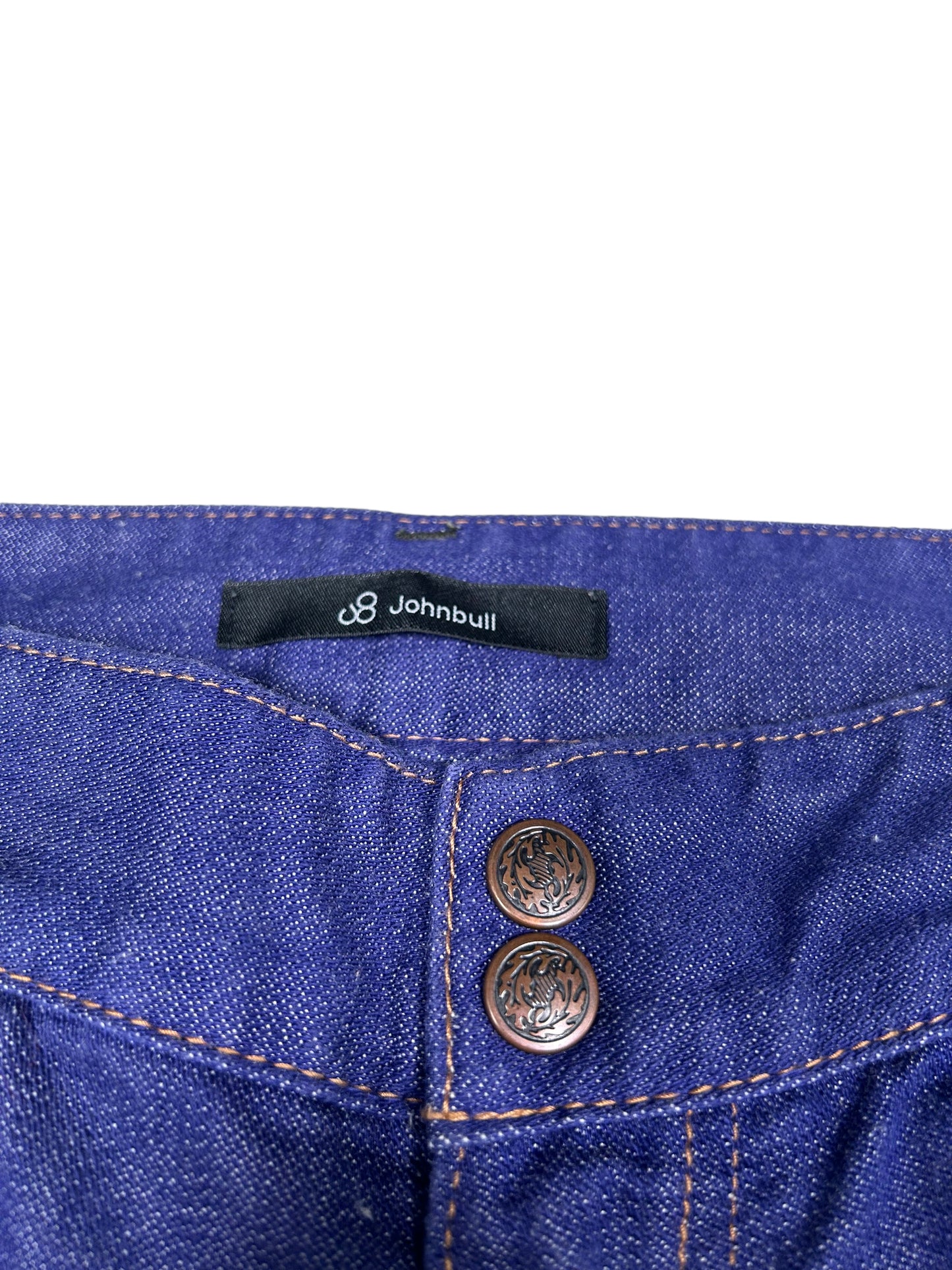 Johnbull Sample Wide Leg Indigo Blue Jeans  (29x31)