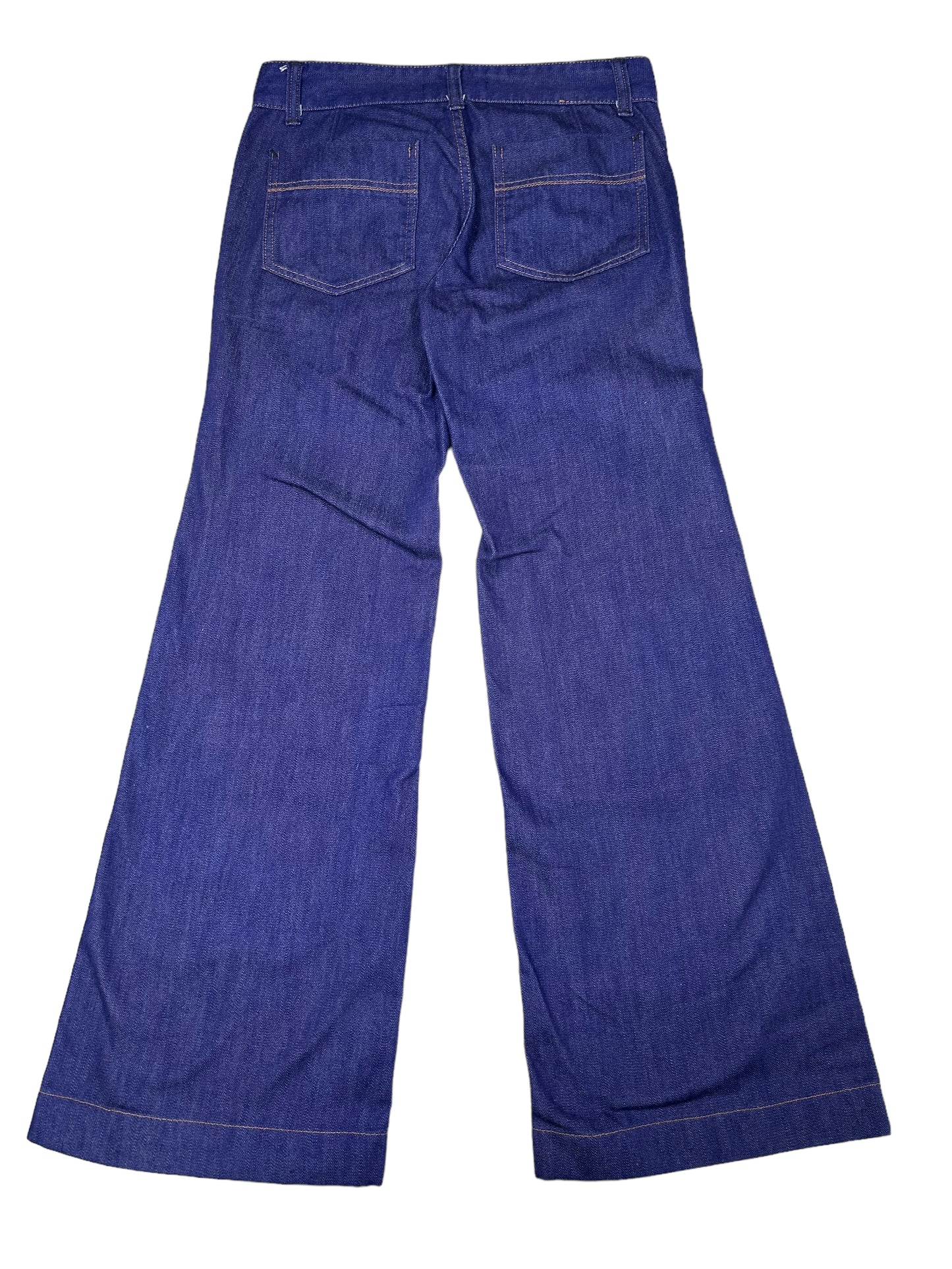 Johnbull Sample Wide Leg Indigo Blue Jeans  (29x31)