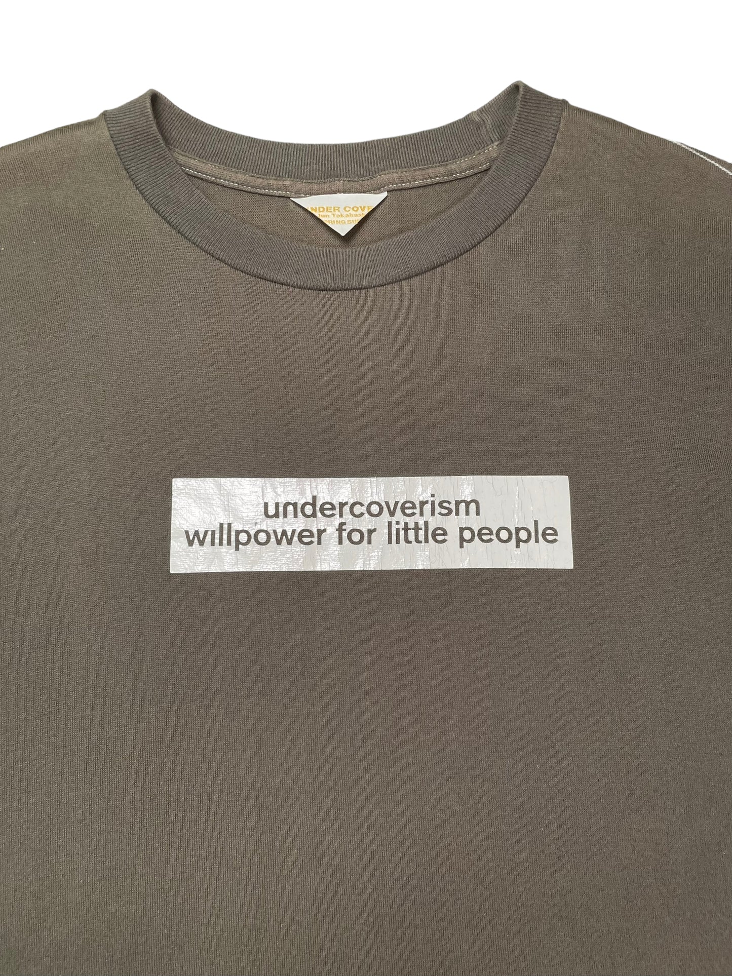 1998SS Undercover Wet Summer “Willpower For The People” T-shirt (M)