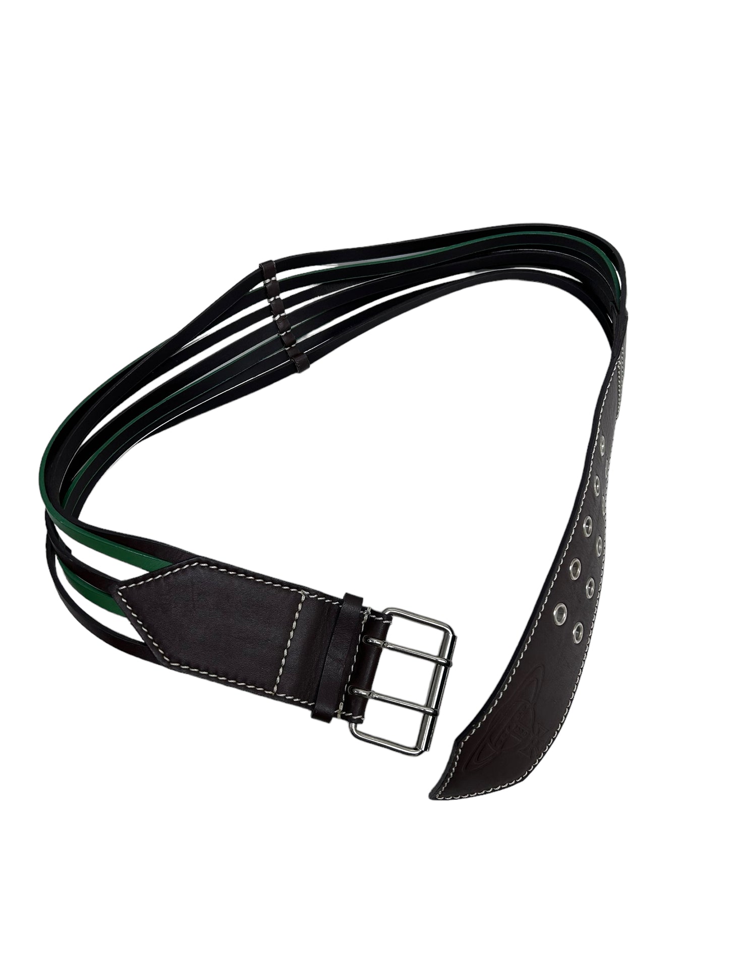 Vivienne Westwood Leather Strand Belt (S-M)